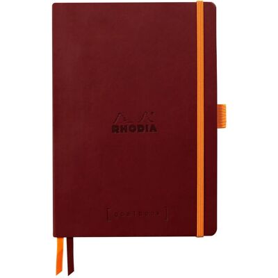 Goalbook Rhodia A5, miękka oprawa, burgundowy Goalbook Rhodia A5, miękka oprawa, burgundowy