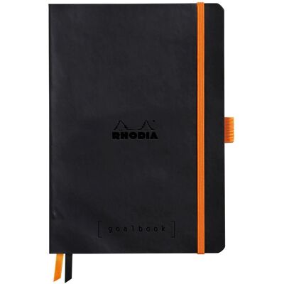 Goalbook Rhodia A5, miękka oprawa, czarny Goalbook Rhodia A5, miękka oprawa, czarny