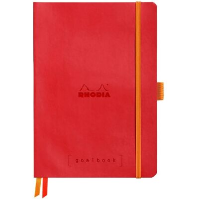 Goalbook Rhodia A5, miękka oprawa, czerwony Goalbook Rhodia A5, miękka oprawa, czerwony