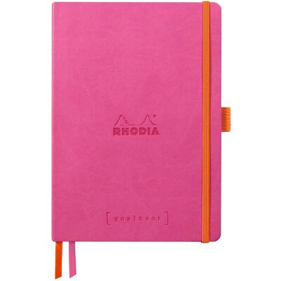 Goalbook Rhodia A5, miękka oprawa, fuksja Goalbook Rhodia A5, miękka oprawa, fuksja