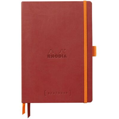 Goalbook Rhodia A5, miękka oprawa, nacarat Goalbook Rhodia A5, miękka oprawa, nacarat