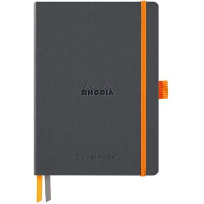 Goalbook Rhodia A5, miękka oprawa, tytan Goalbook Rhodia A5, miękka oprawa, tytan