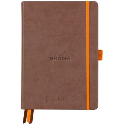 Goalbook Rhodia A5, twarda oprawa, brązowy Goalbook Rhodia A5, twarda oprawa, brązowy