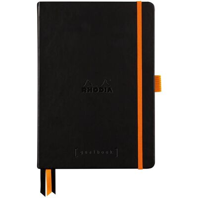 Goalbook Rhodia A5, twarda oprawa, czarny Goalbook Rhodia A5, twarda oprawa, czarny