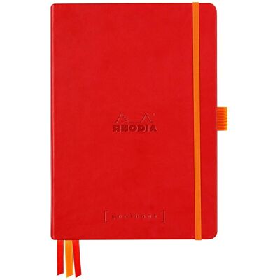 Goalbook Rhodia A5, twarda oprawa, czerwony Goalbook Rhodia A5, twarda oprawa, czerwony
