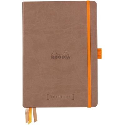 Goalbook Rhodia A5, Twarda Oprawa, Taupe Goalbook Rhodia A5, Twarda Oprawa, Taupe