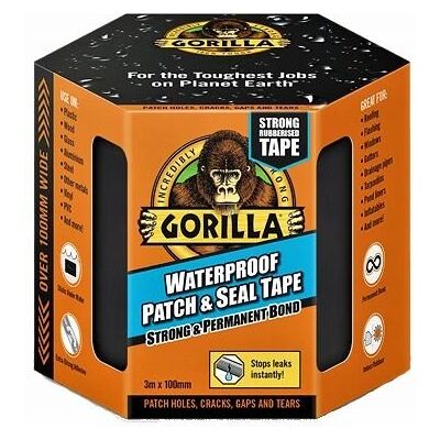 Inny producent GORILLA Waterproof Patch&Seal; Tape wodoodporna taśma uszczelniająca 3m Inny producent GORILLA Waterproof Patch&Seal; Tape wodoodporna taśma uszczelniająca 3m