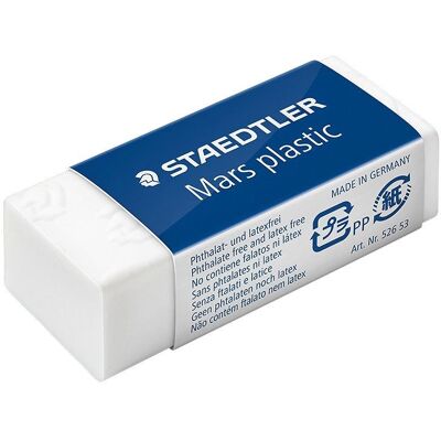 Gumka Techniczna Mars Plastic Paczka 30 Szt. Staedtler Gumka Techniczna Mars Plastic Paczka 30 Szt. Staedtler
