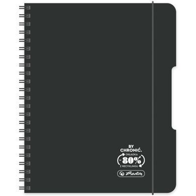 Herlitz, paczka kołobrulion a4 80 k. kratka eco pp ocean czarny 4 szt. Herlitz, paczka kołobrulion a4 80 k. kratka eco pp ocean czarny 4 szt.