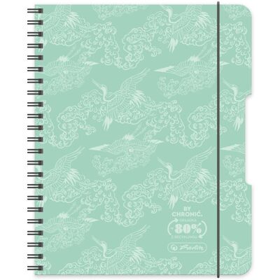Herlitz, paczka kołobrulion a5 80 k. kratka eco pp pastel mięta 2szt. Herlitz, paczka kołobrulion a5 80 k. kratka eco pp pastel mięta 2szt.