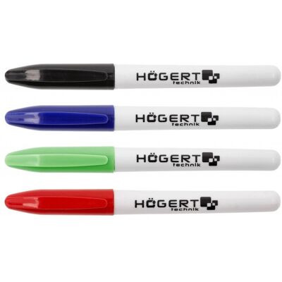 Hoegert Technik Hogert Wodoodporny Marker Permanentny Pisak Budowlany Okrągły 4 Szt Kolory Hoegert Technik Hogert Wodoodporny Marker Permanentny Pisak Budowlany Okrągły 4 Szt Kolory