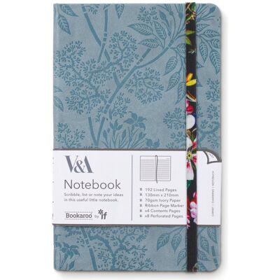 IF Cardboard Creations Ltd. IF, notatnik a5 v a bookaroo journa kilburn black floral IF Cardboard Creations Ltd. IF, notatnik a5 v a bookaroo journa kilburn black floral