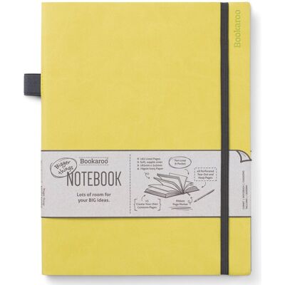 IF Cardboard Creations Ltd. IF, notatnik bookaroo journal duży limonkowy IF Cardboard Creations Ltd. IF, notatnik bookaroo journal duży limonkowy