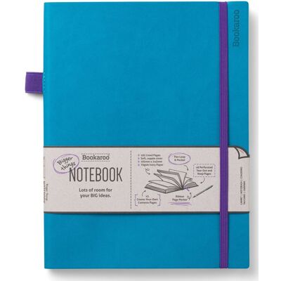 IF Cardboard Creations Ltd. IF, notatnik bookaroo journal duży turkusowy IF Cardboard Creations Ltd. IF, notatnik bookaroo journal duży turkusowy