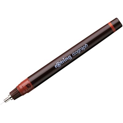 Isograph Rotring - 0,10mm, Rapidograf, Isograf, Pisak kreślarski Isograph Rotring - 0,10mm, Rapidograf, Isograf, Pisak kreślarski