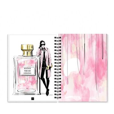 JUFIMI Dziennik pomiaru ciśnienia A5 notes zdrowia twarda okładka PERFUMY JUFIMI Dziennik pomiaru ciśnienia A5 notes zdrowia twarda okładka PERFUMY