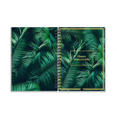 Jufimi Planer Nauczyciela Niedatowany Organizer Terminarz Dziennik Tropical Okładka Twarda Jufimi Planer Nauczyciela Niedatowany Organizer Terminarz Dziennik Tropical Okładka Twarda