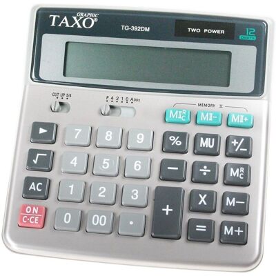 Titanum Kalkulator na biurko 12-pozycyjny Taxo TG-392DM Titanum Kalkulator na biurko 12-pozycyjny Taxo TG-392DM