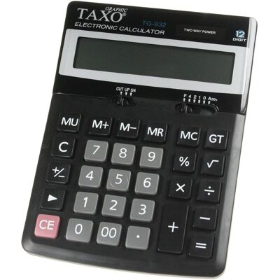 Titanum Kalkulator na biurko 12-pozycyjny Taxo TG-932 Titanum Kalkulator na biurko 12-pozycyjny Taxo TG-932