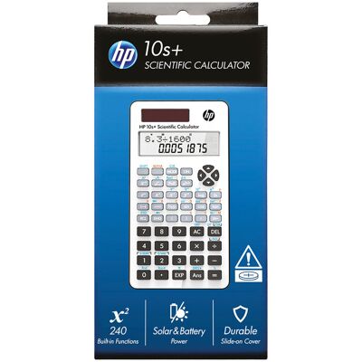 Kalkulator Naukowy Hp-10splus/int Bx, 240 Funkcji, 147x77x24mm, Biały Kalkulator Naukowy Hp-10splus/int Bx, 240 Funkcji, 147x77x24mm, Biały