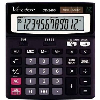 Kalkulator Vector Cd-2460 Kalkulator Vector Cd-2460