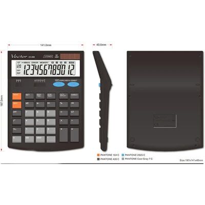 brak danych KALKULATOR VECTOR VC-666 brak danych KALKULATOR VECTOR VC-666