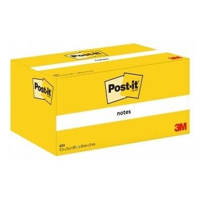 POST-IT Karteczki samoprzylepne 38x51mm 3x100K (4szt) POST-IT Karteczki samoprzylepne 38x51mm 3x100K (4szt)
