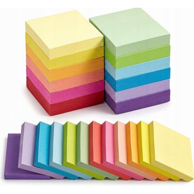 Inny producent Karteczki Samoprzylepne 50x38mm 12 Sztuk Kolorowe Wielokrotne Zastosowanie Inny producent Karteczki Samoprzylepne 50x38mm 12 Sztuk Kolorowe Wielokrotne Zastosowanie