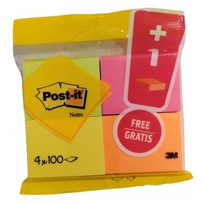 Karteczki Samoprzylepne Post-It 400 Kartek H1002 Karteczki Samoprzylepne Post-It 400 Kartek H1002
