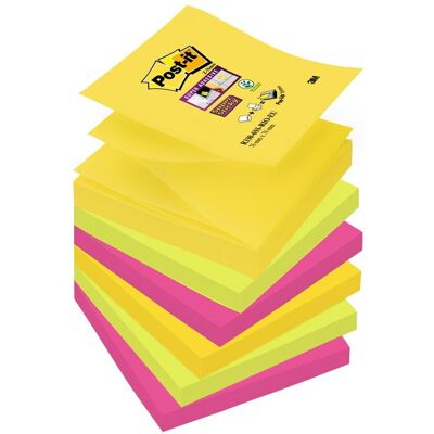 3M Karteczki Samoprzylepne, Post-It Super Sticky Z-Notes, Rio De Janeiro 3M Karteczki Samoprzylepne, Post-It Super Sticky Z-Notes, Rio De Janeiro