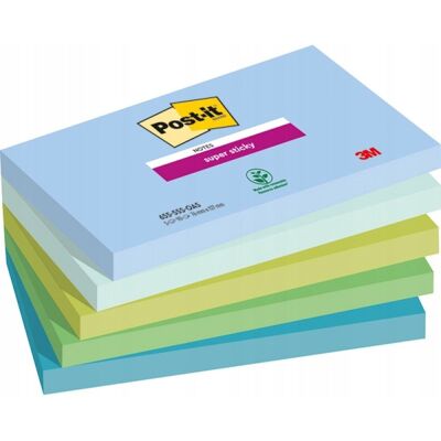 3M Karteczki Samoprzylepne Super Sticky Oasis 3M Karteczki Samoprzylepne Super Sticky Oasis