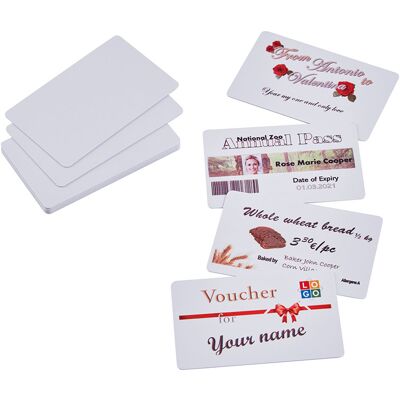 Karty Plastikowe 85X54Mm Do Colop E-Mark, 50Szt Karty Plastikowe 85X54Mm Do Colop E-Mark, 50Szt