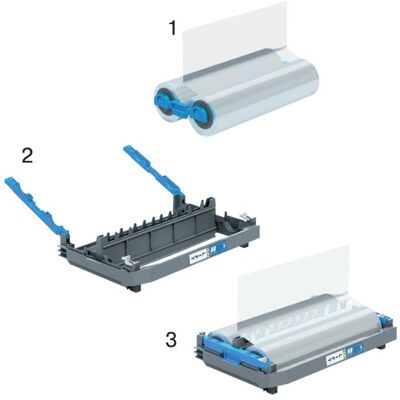 Kaseta Z Folią Błyszczącą Do Laminatora Gbc Foton 30, 100 Mikronów, Długość 42,4m Kaseta Z Folią Błyszczącą Do Laminatora Gbc Foton 30, 100 Mikronów, Długość 42,4m