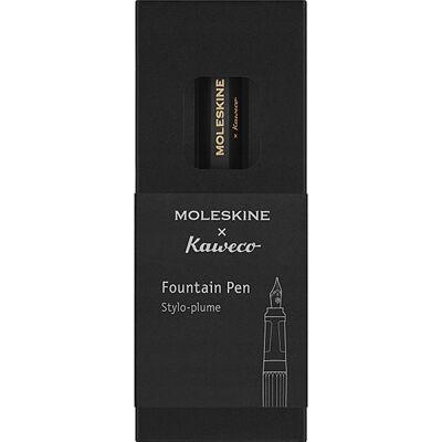 KAWECO X Moleskine PIÓRO WIECZNE M, CZARNE KAWECO X Moleskine PIÓRO WIECZNE M, CZARNE