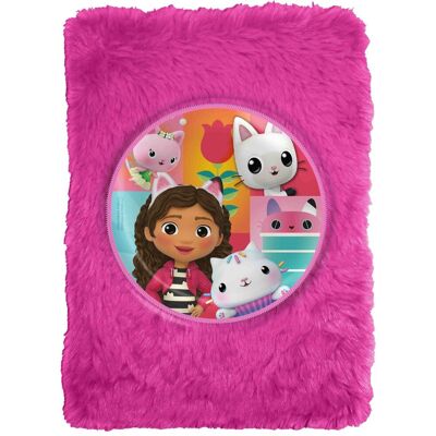 Kids Euroswan, notatnik w pluszowej okładce gabby s dollhouse Kids Euroswan, notatnik w pluszowej okładce gabby s dollhouse