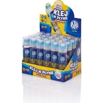 Klej w płynie liquid glue 50ml (24szt) ASTRA Klej w płynie liquid glue 50ml (24szt) ASTRA