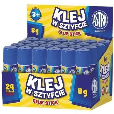 Klej W Sztyfcie 8g (24szt) Astra Klej W Sztyfcie 8g (24szt) Astra