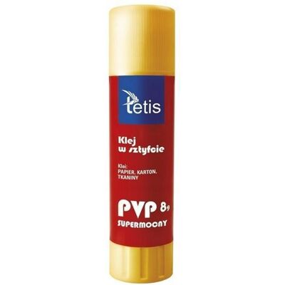 Tetis Klej W Sztyfcie Typu Pvp 8G. Bg100-E (30Szt.) Tetis Klej W Sztyfcie Typu Pvp 8G. Bg100-E (30Szt.)