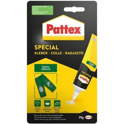 Inny producent Kleje Specjalnościowe Materiały - PATTEX - Tekstylia - Tubka - 20g Inny producent Kleje Specjalnościowe Materiały - PATTEX - Tekstylia - Tubka - 20g