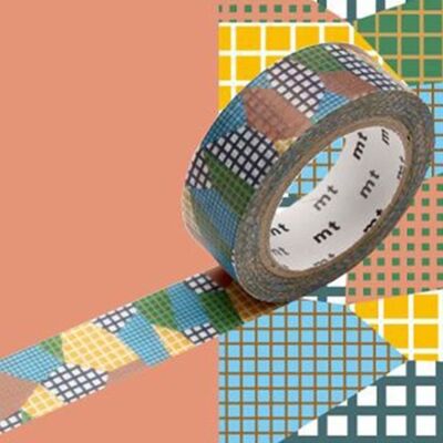 Inny producent Kolaż z siatki maskującej - Multicolor - 1,5 cm x 7 m Inny producent Kolaż z siatki maskującej - Multicolor - 1,5 cm x 7 m