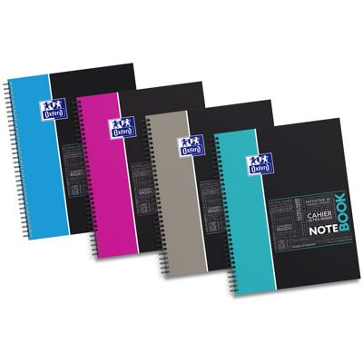 Hamelin Kołonotatnik w kratkę Oxford Notebook, B5, mix kolorów Hamelin Kołonotatnik w kratkę Oxford Notebook, B5, mix kolorów