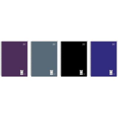 Inny producent Kołozeszyt A6 80 kartek w kratkę 70g UV One Color 10 sztuk Inny producent Kołozeszyt A6 80 kartek w kratkę 70g UV One Color 10 sztuk