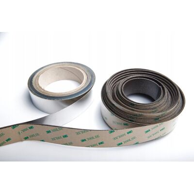 Top Magnesy Komplet taśma neodymowa + taśma stalowa 30 mm Top Magnesy Komplet taśma neodymowa + taśma stalowa 30 mm