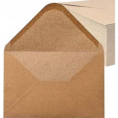 inna (Inny) Koperta Bez Okienka C6 (114 X 162 Mm) Brązowy 100 Szt. inna (Inny) Koperta Bez Okienka C6 (114 X 162 Mm) Brązowy 100 Szt.
