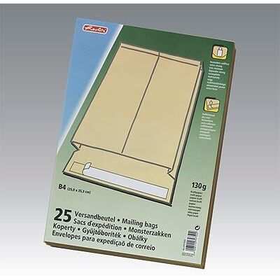 Koperty B4 Poszerzane 130 G Herlitz 25 Szt. Koperty B4 Poszerzane 130 G Herlitz 25 Szt.