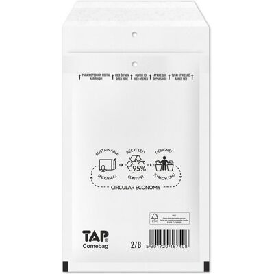 Koperty Bąbelkowe 12/2/B White TAP Comebag 200 szt Koperty Bąbelkowe 12/2/B White TAP Comebag 200 szt