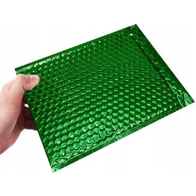 Neopak Koperty Bąbelkowe Metaliczne CD 100szt Zielone Neopak Koperty Bąbelkowe Metaliczne CD 100szt Zielone