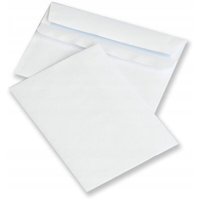 Packware Koperty bez okienka C6 (114 x 162 mm) biały 1000 szt. Packware Koperty bez okienka C6 (114 x 162 mm) biały 1000 szt.