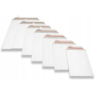 Inny producent Koperty kurierskie kartonowe BIAŁE 230x320 100szt Inny producent Koperty kurierskie kartonowe BIAŁE 230x320 100szt