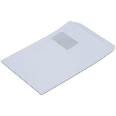 Neopak Koperty Papierowe Białe C4 z oknem Lewe 250szt Neopak Koperty Papierowe Białe C4 z oknem Lewe 250szt